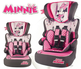 Beline Lx fotelik 9-36 kg z kolekcji Disney Minnie - Nania Team Tex