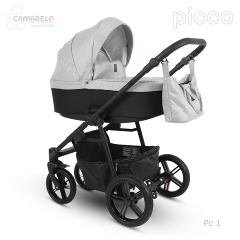 PICCO 2w1 Camarelo lekki wózek wielofunkcyjny do 22 kg, waży tylko 11,9 kg Polski Produkt kolor - 01