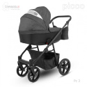 PICCO 2w1 Camarelo lekki wózek wielofunkcyjny do 22 kg, waży tylko 11,9 kg Polski Produkt kolor - 03