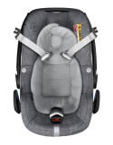 Pebble Pro i-Size Maxi Cosi + Śpiworek za 1zł, fotelik samochodowy od urodzenia 45 cm do 75 cm - Frequency Black