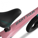 BART TOUR Lionelo rowerek biegowy 2 lata+ 12 cali do 30kg magnezowa rama - Pink Bubblegum