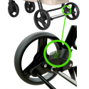 Quattro Carrello wózek dziecięcy spacerowy do 22 kg - Frost Beige