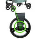 Quattro Carrello wózek dziecięcy spacerowy do 22 kg - Pine Green