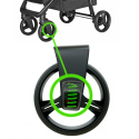 Quattro Carrello wózek dziecięcy spacerowy do 22 kg - Shadow Grey
