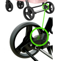 Quattro Carrello wózek dziecięcy spacerowy do 22 kg - Vanilla Pink