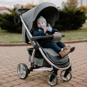 Vista Carrello wózek dziecięcy spacerowy do 22 kg - Steel Gray