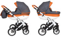 FASTER 2 Style 3w1 Baby Merc wózek dziecięcy z fotelikiem 0-13kg kolor FII/17A